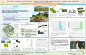 Using Remote Sensing Methods to Characterize Grassland Landscapes and Management Practices for Ecological Health Investigations