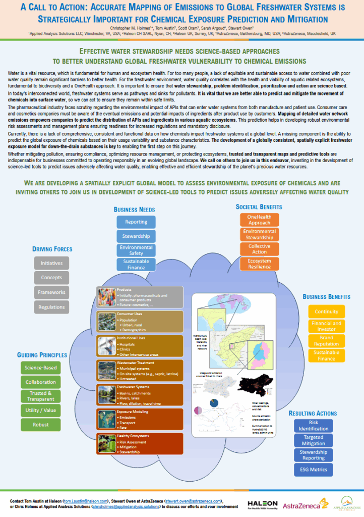 A Call to Action: Accurate Mapping of Emissions to Global Freshwater Systems is Strategically Important for Chemical Exposure Prediction and Mitigation